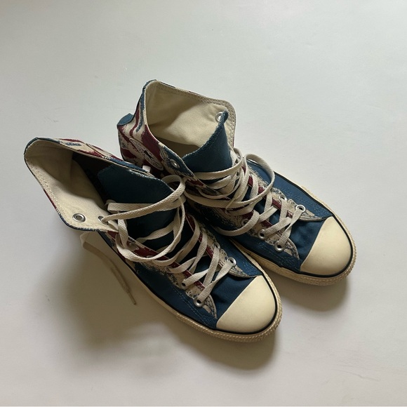Converse Limited Edition Union Jack British Flag High Tops - Picture 3 of 7